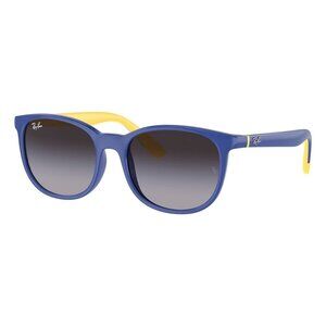 A0983Z New RAY-BAN Blue Square RJ9079S 71328G Sunglasses Women